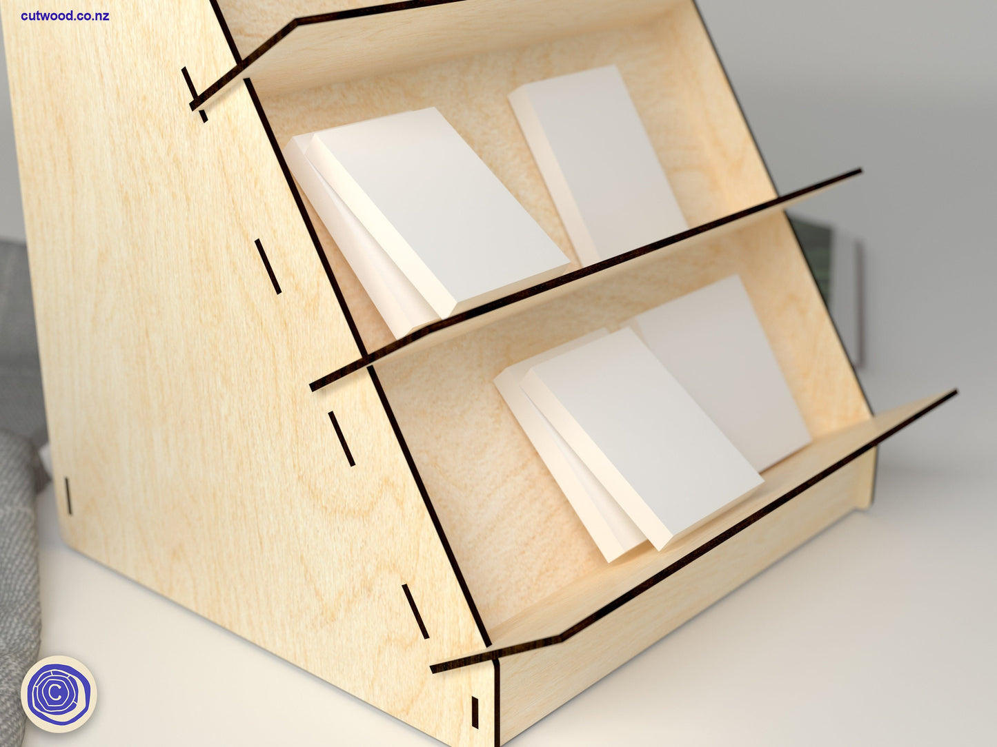 Tiered Display Stand - Design B - Digital File